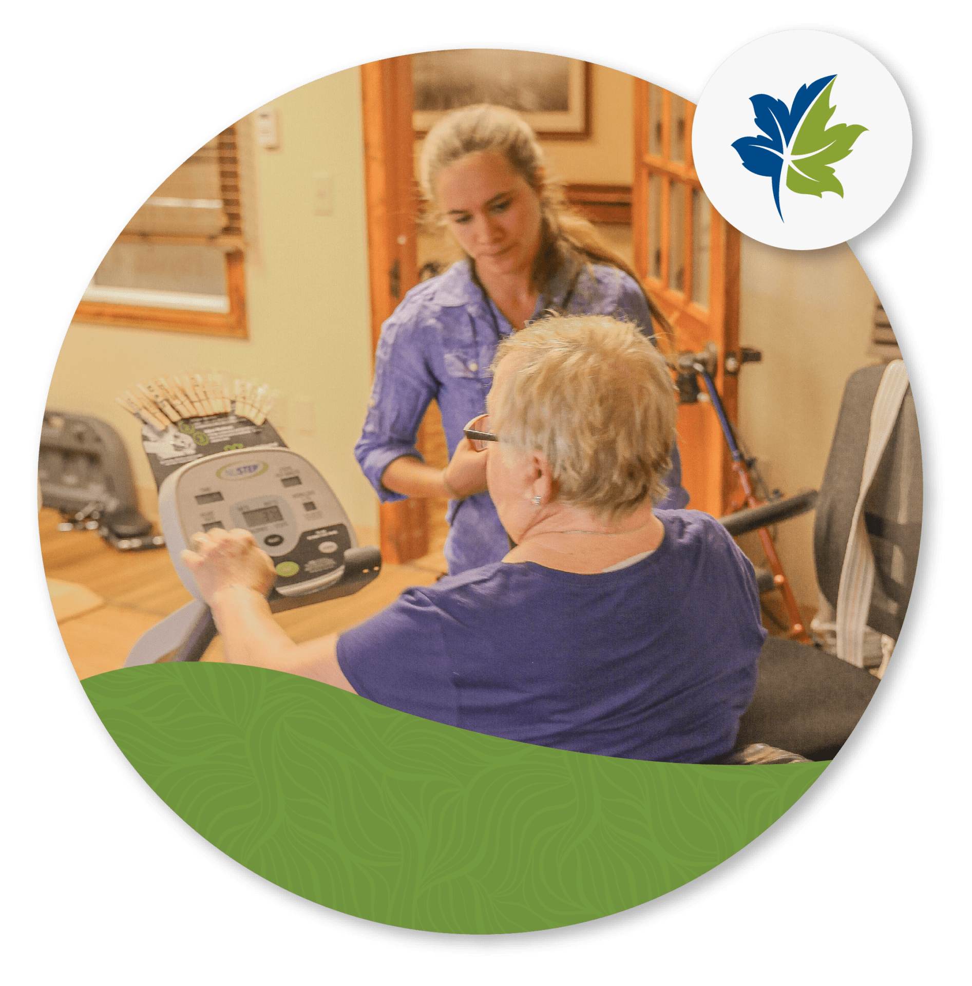 GRACE_Web_Images-01 woman helping an older woman with physical therapy